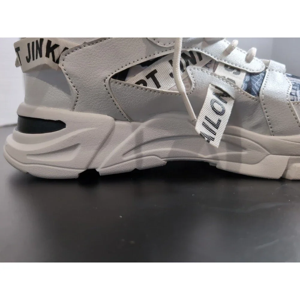 FASHION SPORTS PROFESSIONAL SKATEBOARD SHOES MEN'S SIZE 10.5 (44) WHITE  NWOT